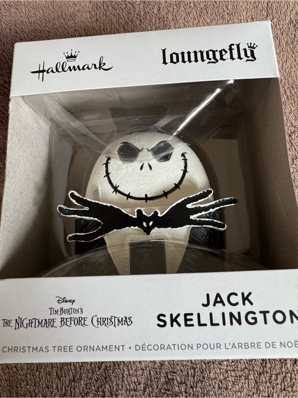 Hallmark Loungefly Jack Skellington NBC Christmas Tree Ornament